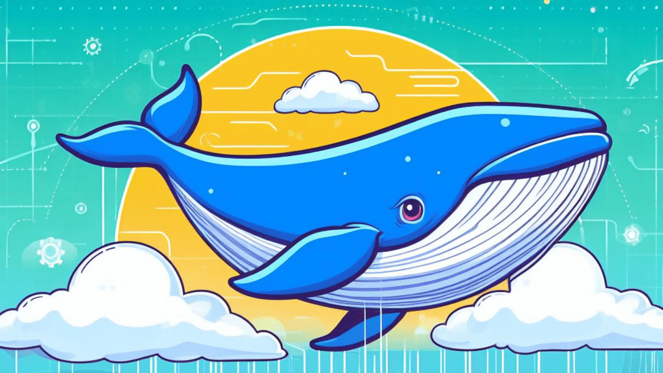 DigitalOcean Whale Illustration