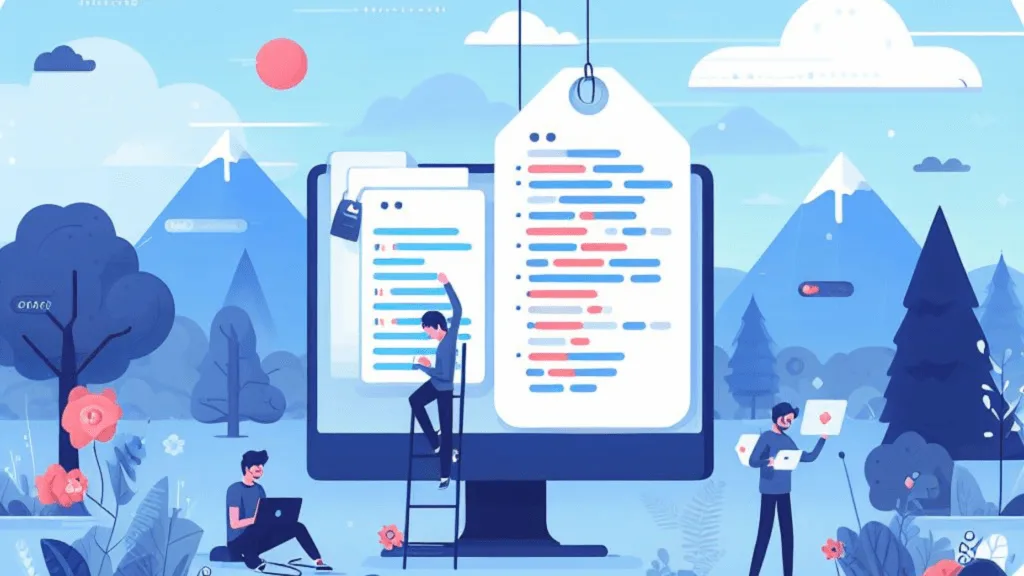 Digital Automation Illustration