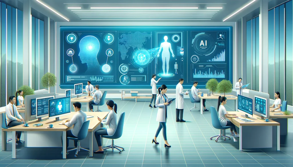 illustration-showing-a-futuristic-workplace-enhanced-by-Artificial-Intelligence