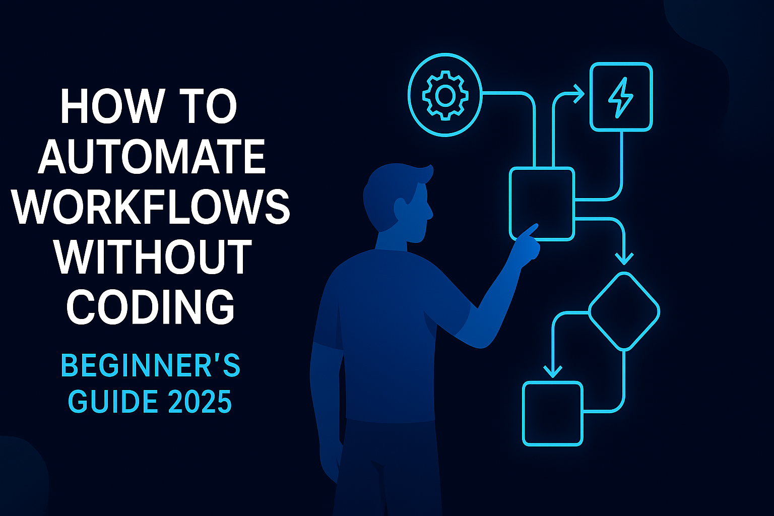 Illustration on automating workflows without coding