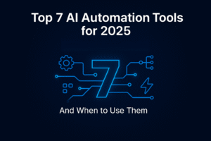 Top 7 AI Automation Tools for 2025 Featured Image