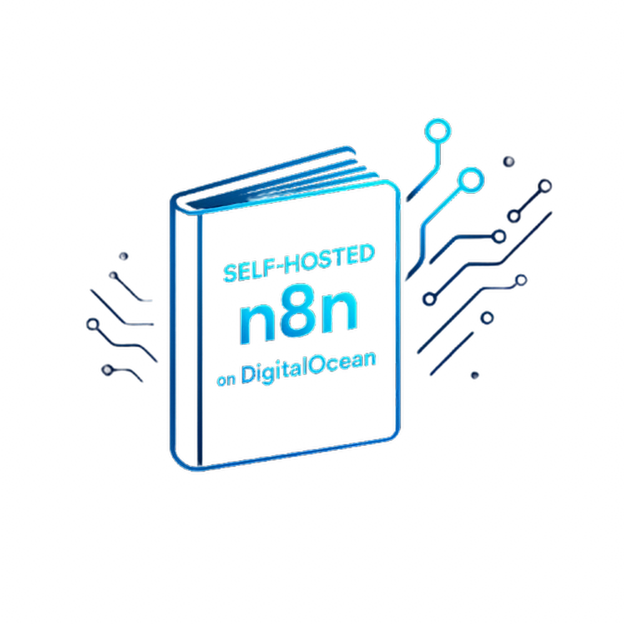 self-hosted n8n on digitalocean ebook illustration