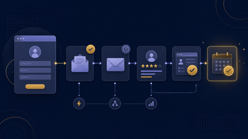 Proper simple lead follow-up automated workflow
